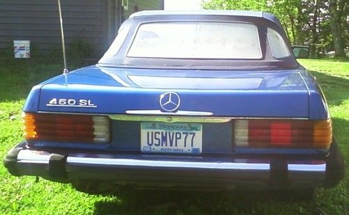 Piece of hockey history! 1977 v8 benz convertible owned by usa hockey mvp!