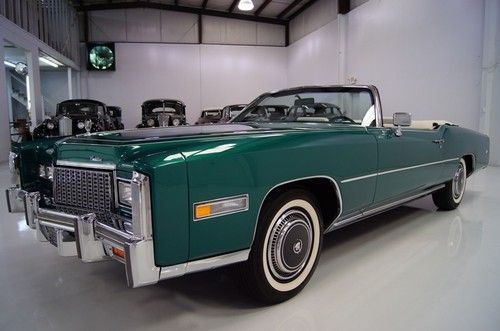 1976 cadillac eldorado convertible, last year built! stunning!