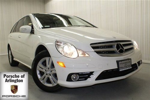 R320 4 matic moon roof navigation gps awd white tan interior low miles diesel