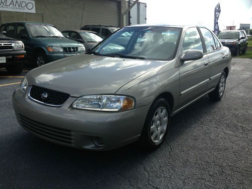 2001 nissan sentra gxe sedan 4-door 1.8l