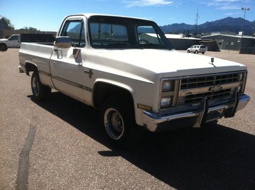 1985 chevrolet c10 silverado standard cab shortbed  no reserve