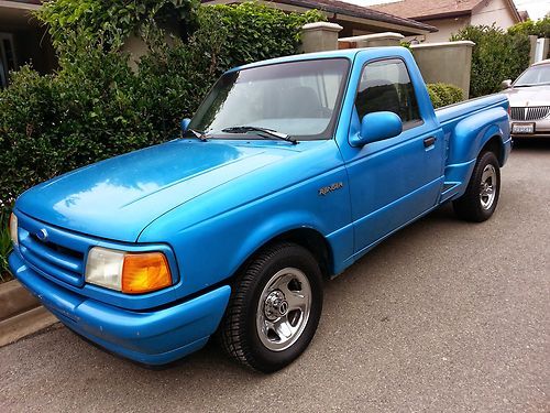 Classic 1993 ford ranger splash, standard cab, sexy step side pickup 2-door 4.0l