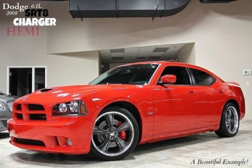 2008 dodge charger srt8 navigation magnaflow exhaust 6.1l hemi option group iii