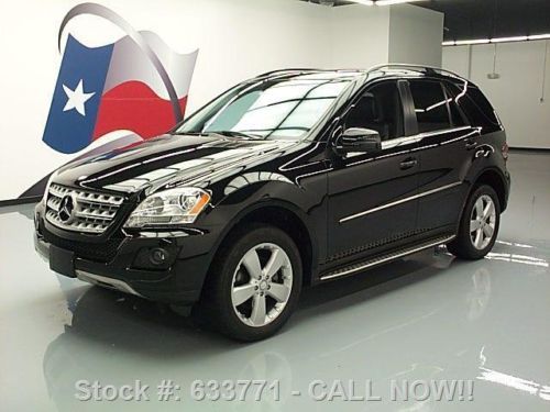 2011 mercedes-benz ml350 sunroof nav rear cam only 27k texas direct auto