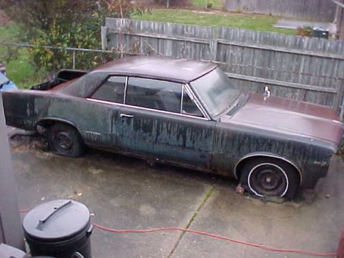 1964 pontiac lemans 2 door hardtop 4 speed gto parts 326 ho posi