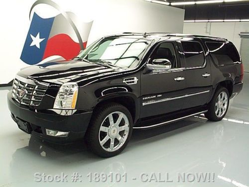 2010 cadillac escalade esv luxury sunroof nav dvd 22&#039;s texas direct auto