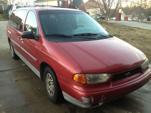 1998 ford windstar lx mini passenger van 3-door 3.8l