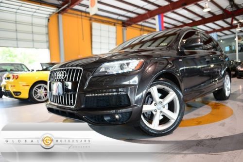 10 audi q7 quattro tdi prestige awd diesel 1 own bose nav vent pano cam pdc