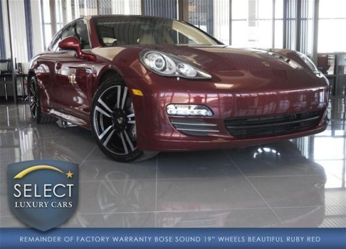 Panamera 4s awd 19 turbo whls bose variable assist power steering  xm xenon