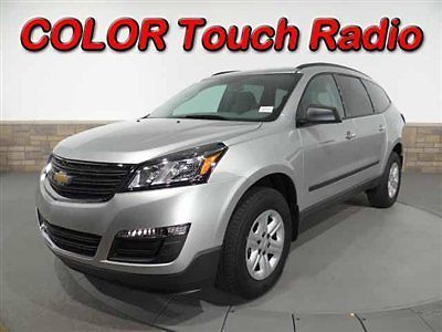 Chevrolet traverse ls new 4 dr suv automatic gasoline 3.6l v6 dir dohc 24v silv