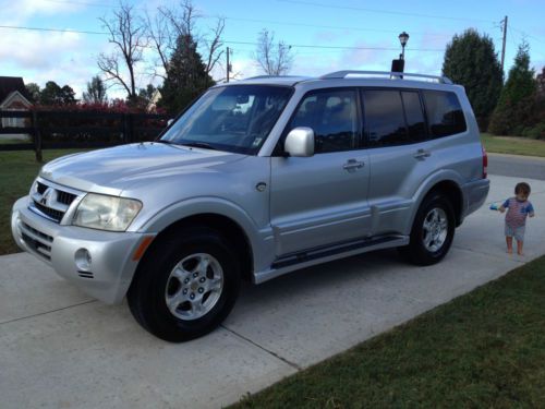 2003 mitsubishi montero limited 20th anniversary edition no reserve!!