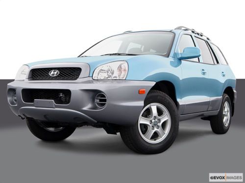 2004 hyundai santa fe base sport utility 4-door 2.4l