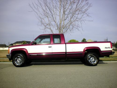 1988 gmc 3500 4x4 extended cab 76k actual miles