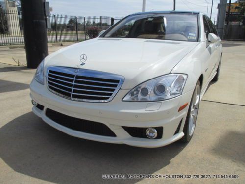2008 mercedes s63 amg, 1 owner, 34k miles night vision, loaded, immac cond
