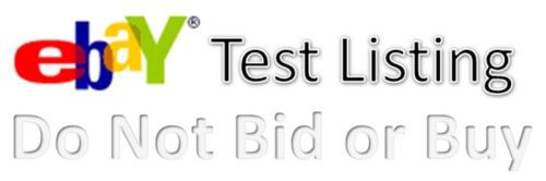 Ebay test listing do not bid or buy picturepackpricing