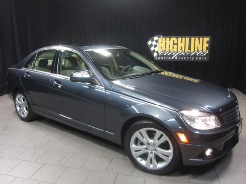 2009 mercedes c300 4matic, only 9872 miles!!  228hp 3.0l v6, all-wheel-drive