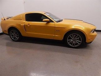 2012 yellow gt premium leather bucket seats manual rwd cd player mp3