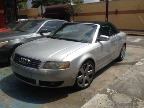 2004 audi s4 cabriolet convertible 2-door 4.2l