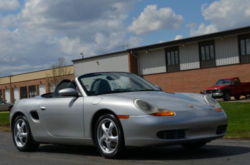 1999 porsche boxster convertible only 88k miles! 5 speed (clean car fax )