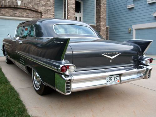 1958 cadillac fleetwood 75 series limousine. stunning original condition.