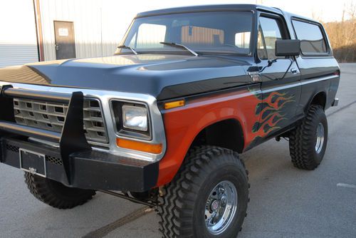 1979 ford bronco custom sport utility 2-door 6.6l