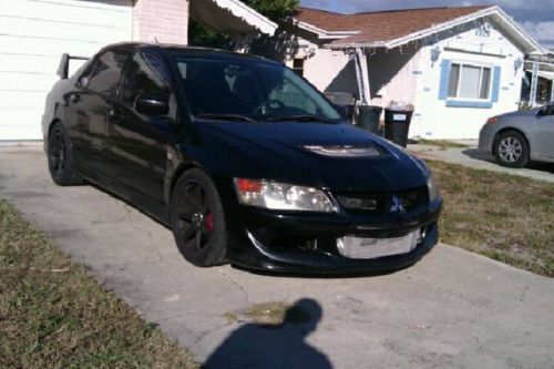 2003 mitsubishi lancer evolution 8 with 77,000 miles.  2.4 stroker w/pte 5858