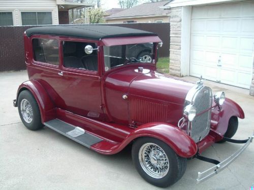 1928 ford tudor street  rod classic old school hot rod