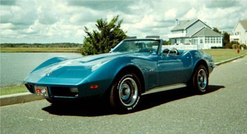 1973 corvette convertible lowered reserve