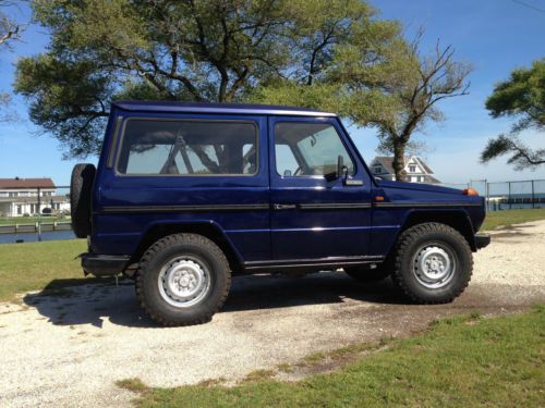 1981 g-class g wagen 300gd diesel super clean, superb runner, ny title lhd auto