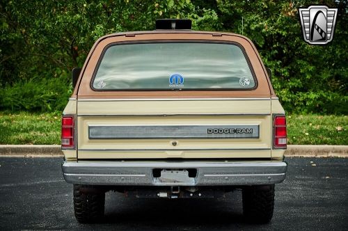 1986 dodge ramcharger custom royal