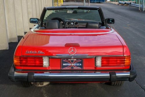 1988 mercedes-benz 560 sl convertible