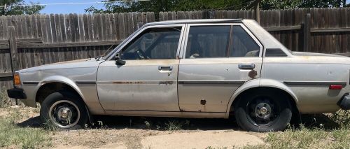 1983 toyota corolla tan