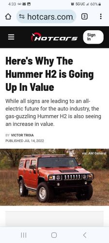 2003 hummer h2