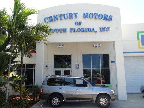 2001 lexus lx 470 fully loaded leather, heated and power seats sunroof