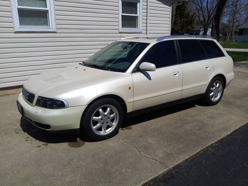 1998 audi a4 avant wagon 4-door 2.8l loaded dvd backup camera leather suede