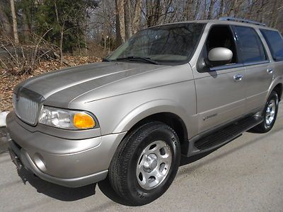 2001 lincoln navigator 4dr 4x4 w/pwrmoonrf,leather &amp; air 5.4ltr 8cyl highbidwins