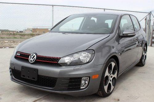 2012 volkswagen gti 2.0t coupe pzev damaged rebuilder runs! only 14k miles l@@k!