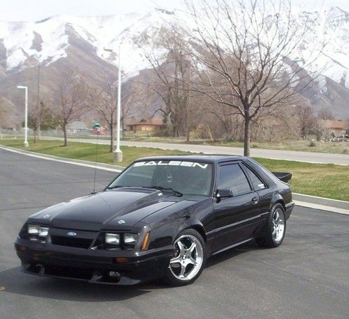 1986 mustang gt saleen clone