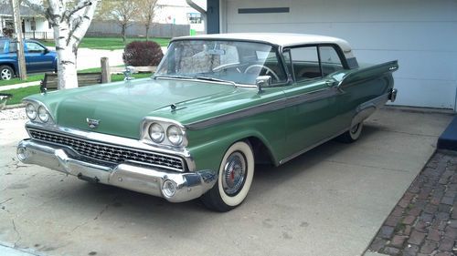 1959 ford fairlane galaxie 500 - interceptor survivor!! low miles -time capsule!