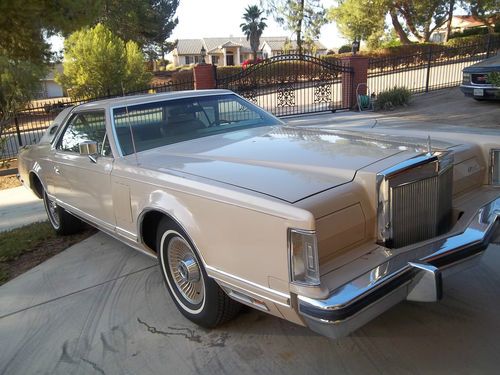 1979 lincoln mark v cartier series