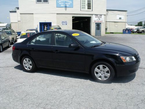 2007 hyundai sonata gls  ((((rare low miles 34k))))