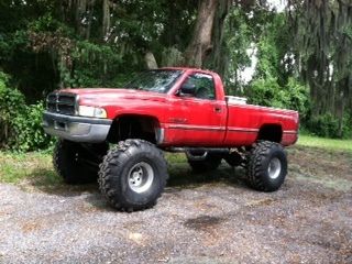 1995 dodge ram 2500 on 44 inch tsl's