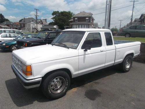 1992 ford ranger custom extended cab pickup 2-door 3.0l