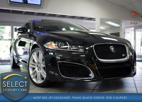 Msrp $86k xfr jet headliner piano black veneer red brake calipers 5k miles