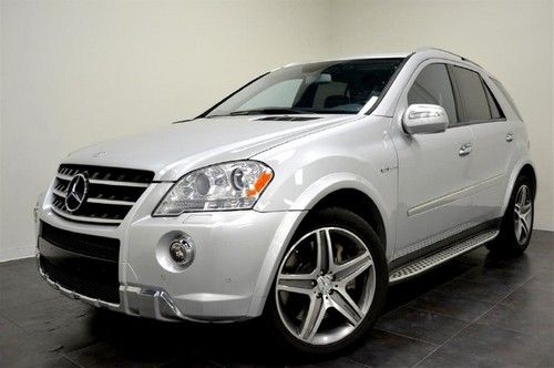 2009 mercedes benz ml63 amg loaded navi lthr htd/cld seats we finance