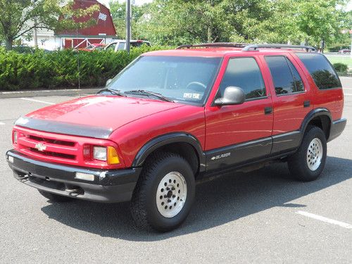 1995 chevrolet blazer ls 4-door 4wd s-10 sport utility 4.3l cpi v6 engine