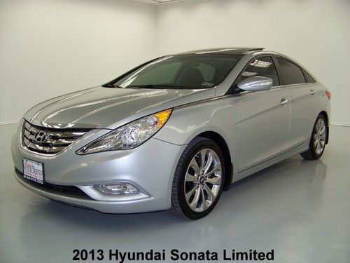 2013 navigation dual roof turbo rearcam htd seats hyundai sonata limited 15k