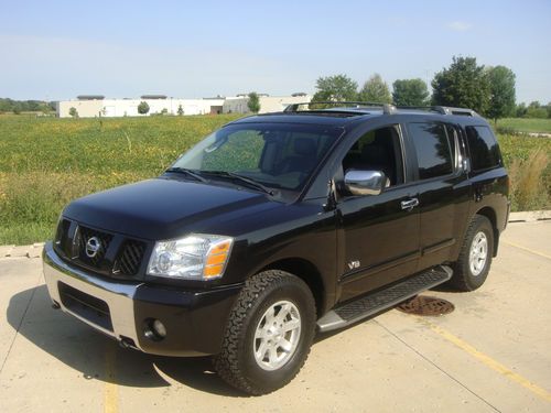 2005 nissan armada se off-road sport utility 4-door 5.6l