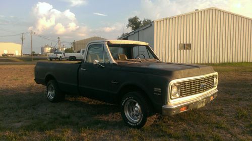 1972 c10 chevrolet truck - rebuilt 4 bolt main 350 &amp; trans.