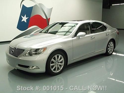 2007 lexus ls460 sunroof nav rear cam climate seats 29k texas direct auto